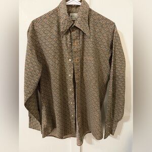 Western vintage 90’s button up large